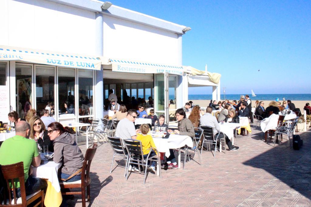 Piso Playa Patacona/Malvarrosa Valencia Exterior foto
